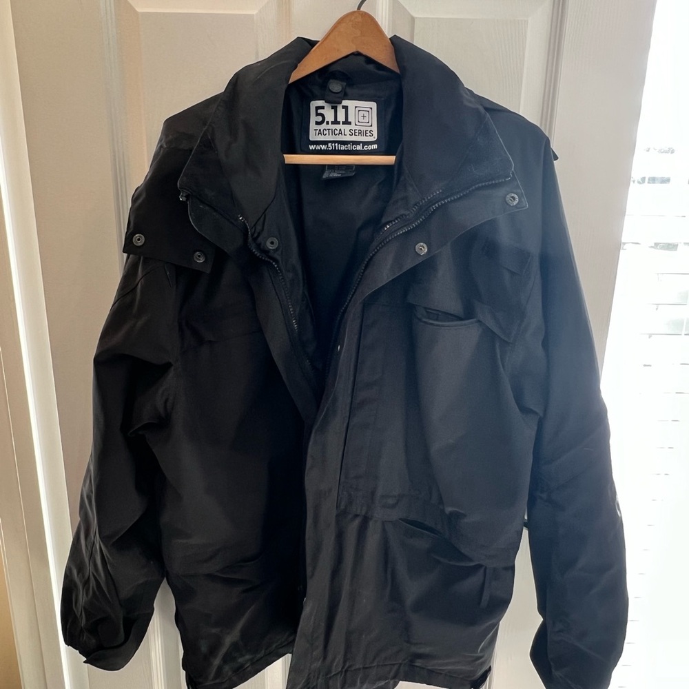 5.11 Tactical Black Men's Performance Tactical Jacket